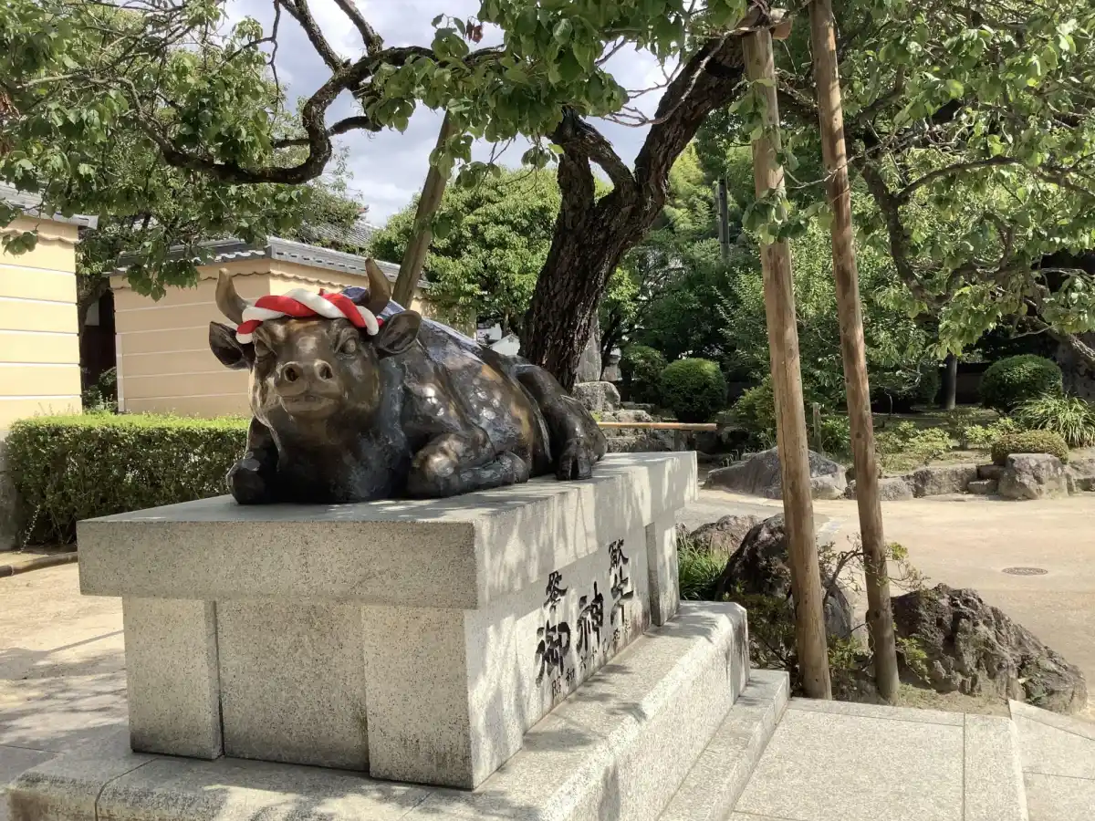 牛神様の写真