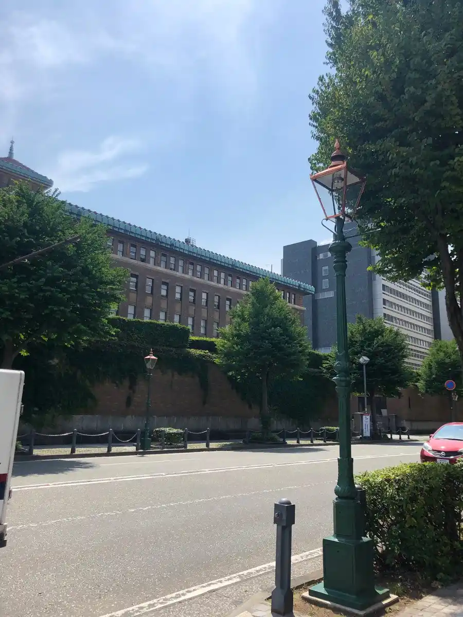 レトロな街灯の写真