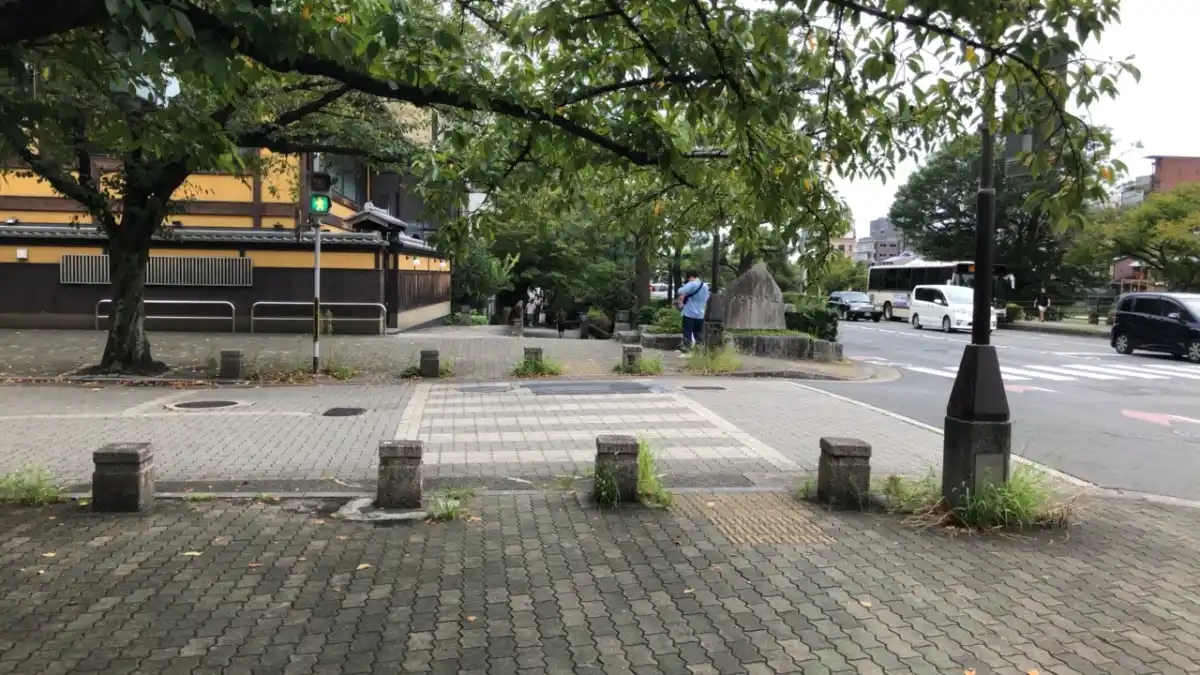 せせらぎの道の写真