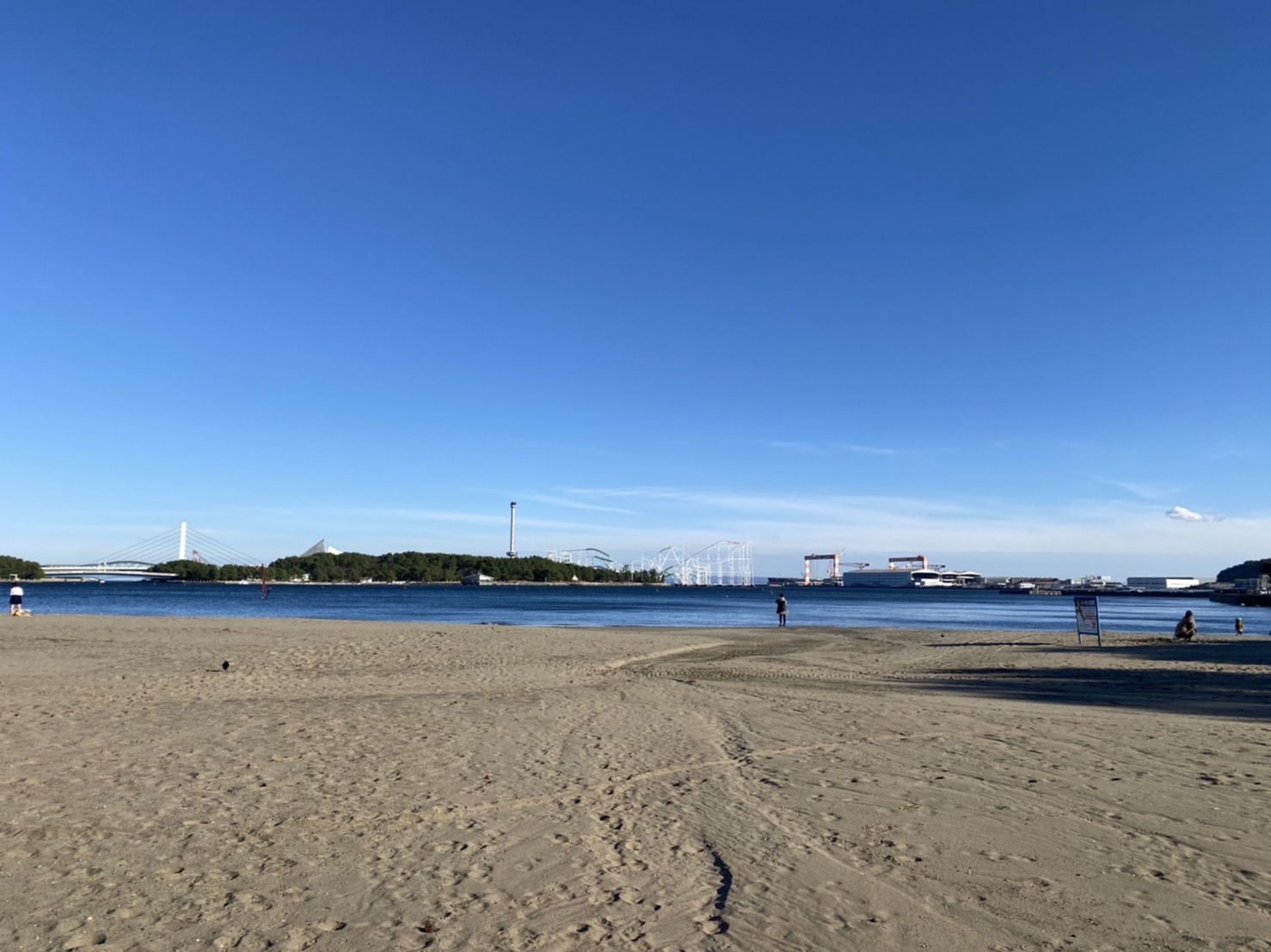 海の公園の写真