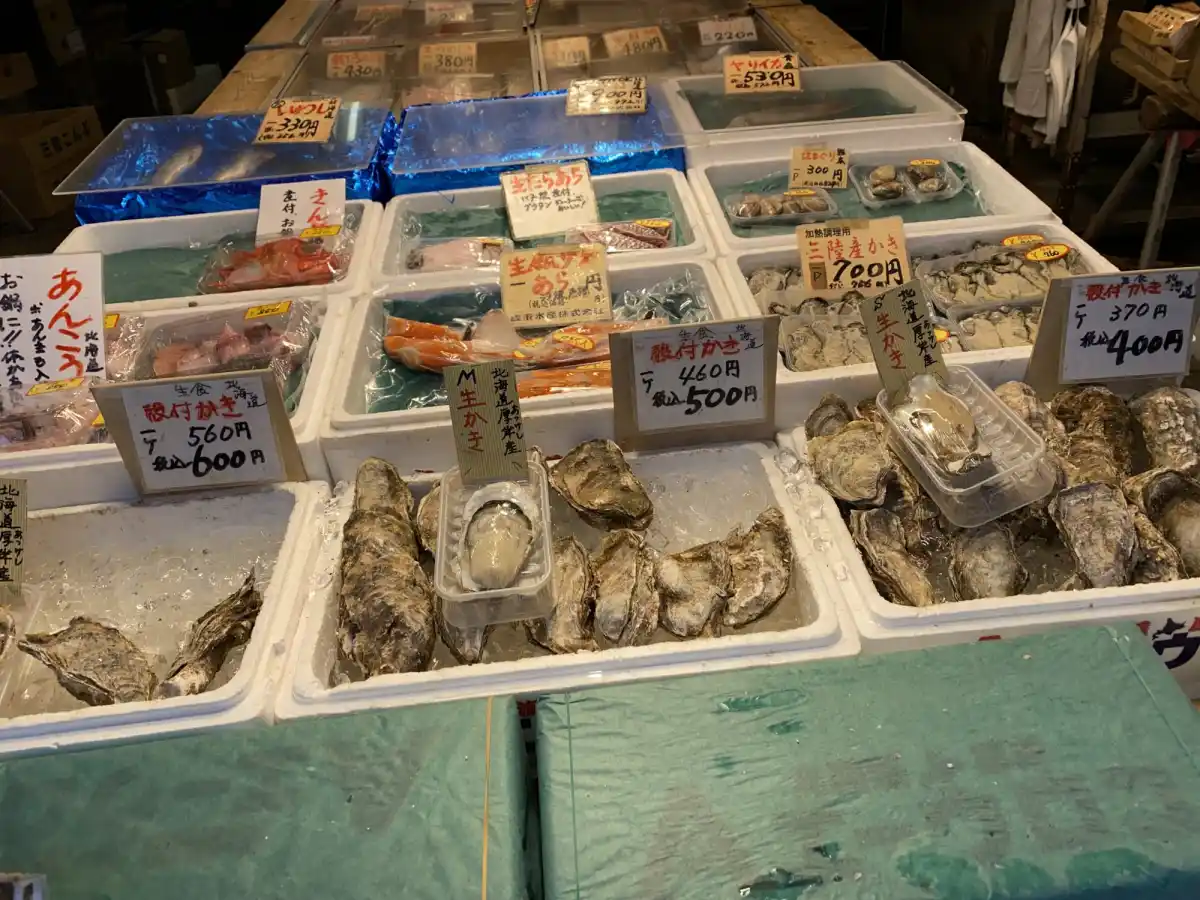 築地魚河岸の写真