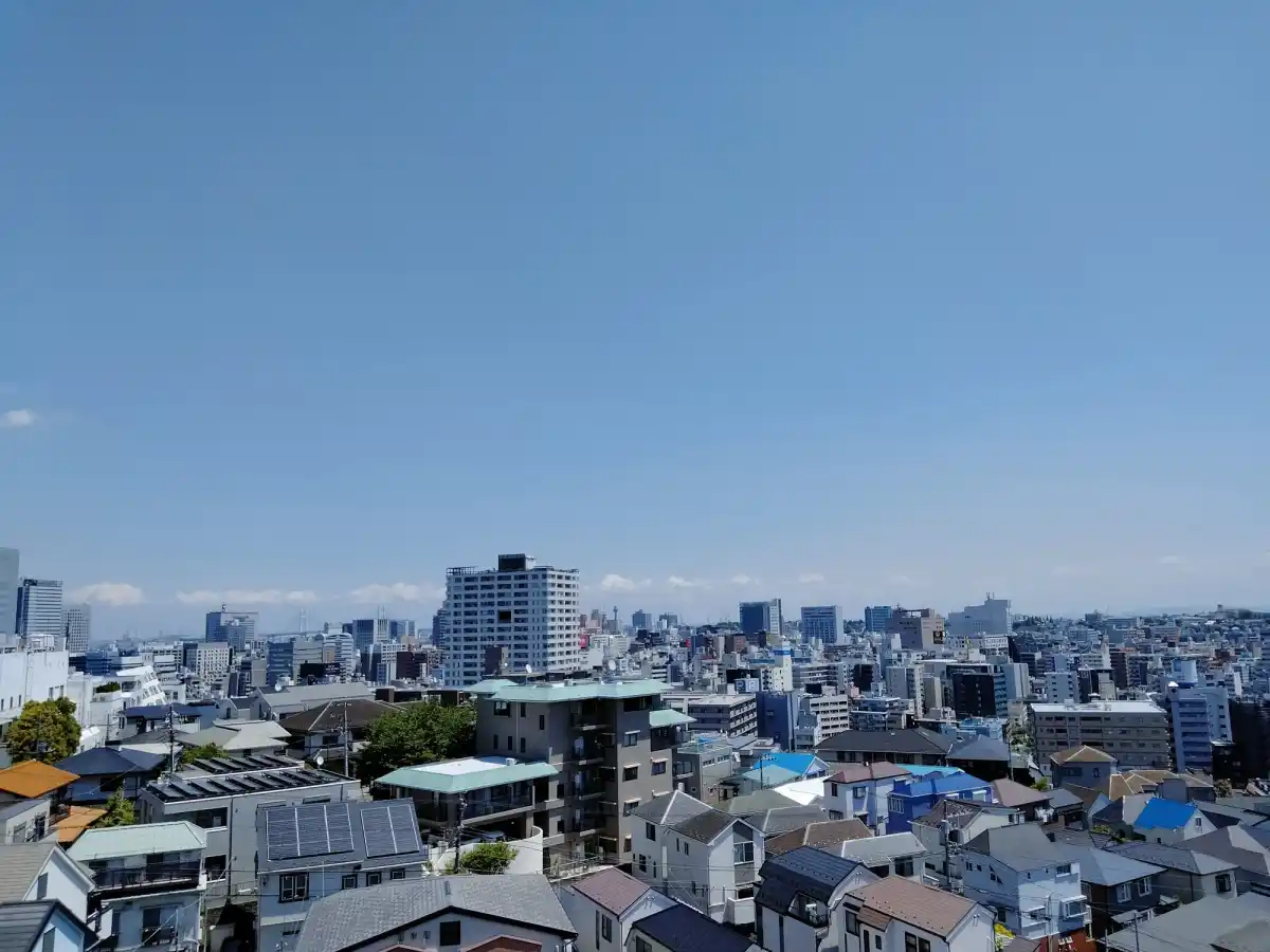 野毛山公園の展望台の写真