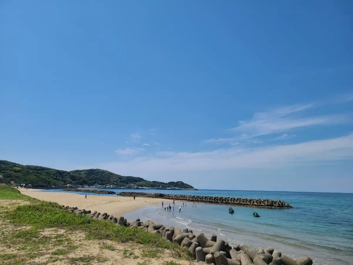 波津海水浴場の写真
