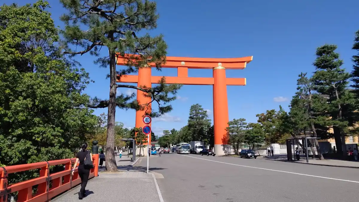 大鳥居の写真