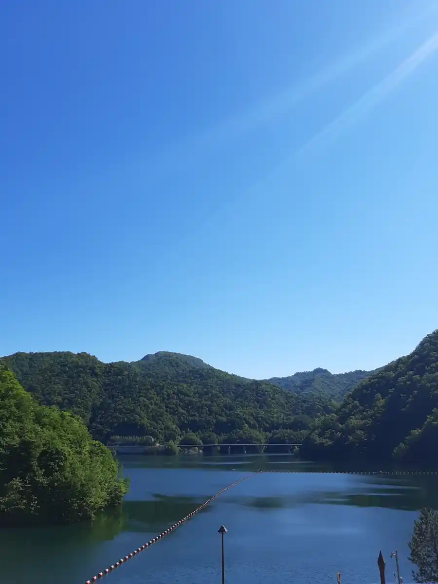 定山渓ダムの写真
