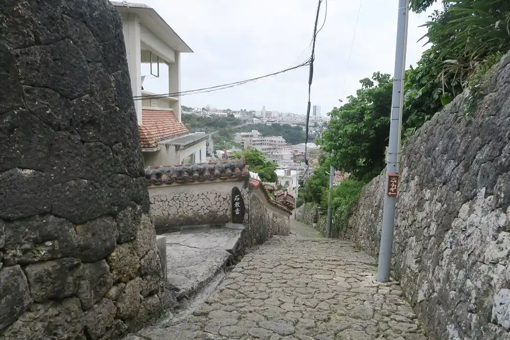 金城町石畳道の写真