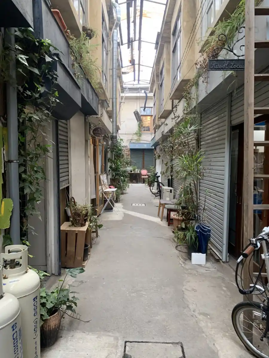 河原町繊維問屋街の写真