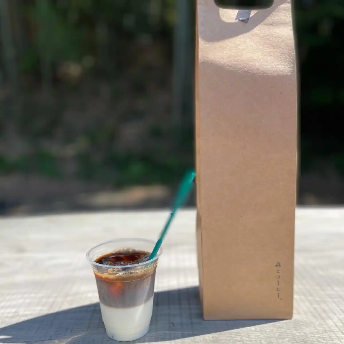 森とコーヒー。焙煎室の写真