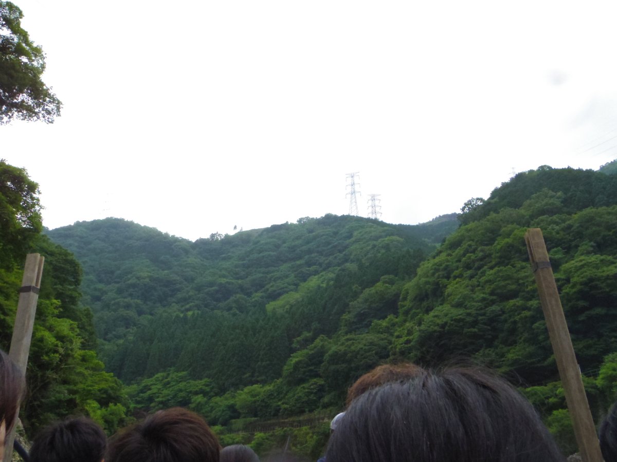 保津川下り 出発地点の写真