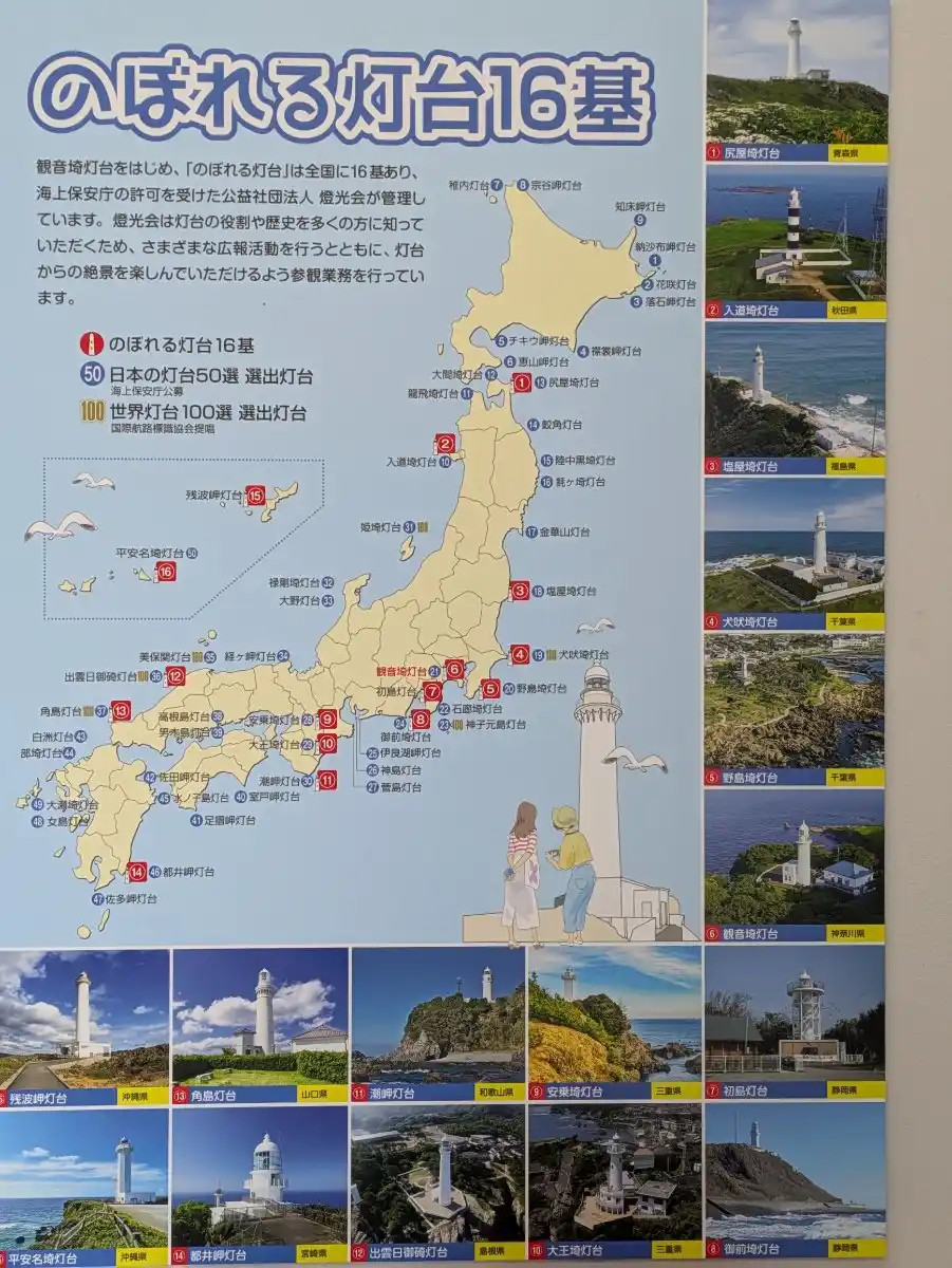 観音崎灯台の写真